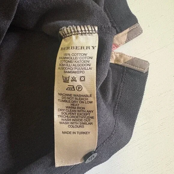 Burberry Brit Long Sleeve Polo - Picture 4 of 5